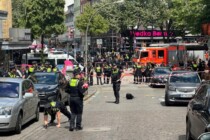 Hamburg: Polizei schießt bewaffneten Mann bei EM-Fest bei Reeperbahn nieder