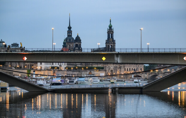 Dresden verweigert Zustandsprüfung der Carolabrücke – bis zum Einsturz