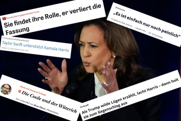 Der mediale Einklang nach dem Harris-Trump-Duell geht weiter