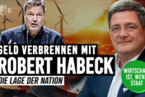 Geld verbrennen mit Robert Habeck