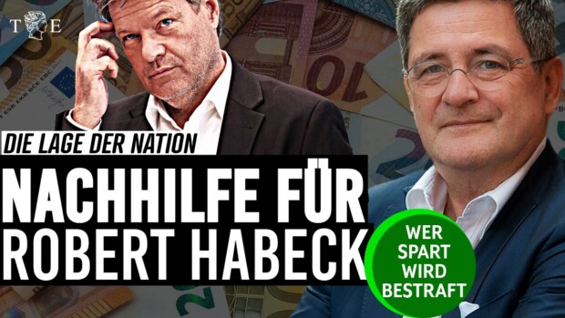 Nachhilfe für Robert Habeck: So verarmt Deutschland