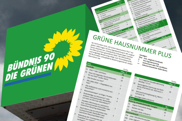 Landkreis verleiht grüne Hausnummer für ideologisch-ökologische Vorzeigebürger